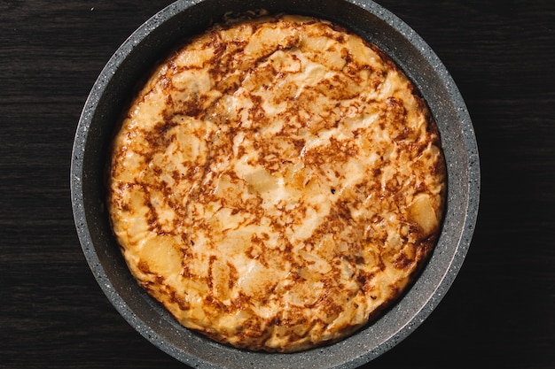 Tortilla de patatas, typisch Spaans gerecht