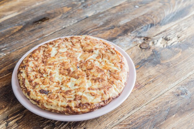 Tortilla de patatas (typische omelet in Spanje)