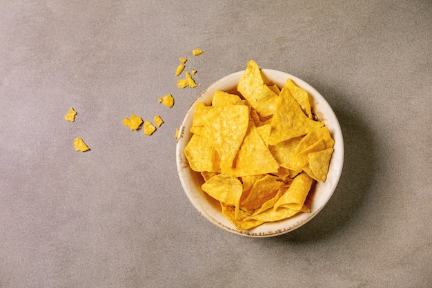 Tortilla nachos chips