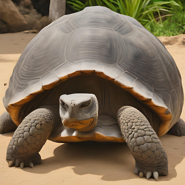 a tortoise with a face and a beak that says quot the turtle quot