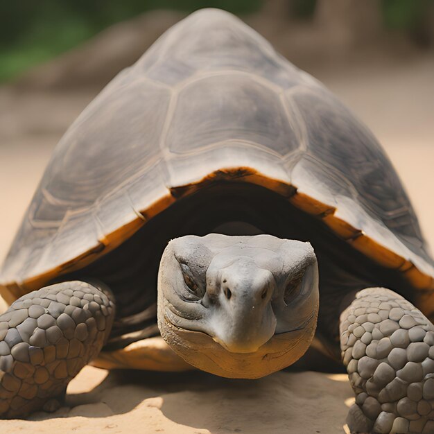 a tortoise with a turtle face and a face that says quot tortoise quot