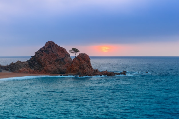 Tossa de Mar aan de Costa Brava, Catalunya, Spanje