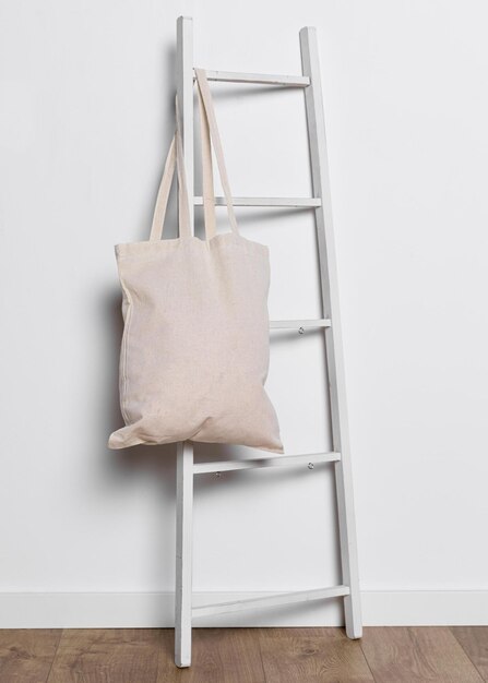 tote bag ladder indoors High quality and resolution beautiful photo concept
