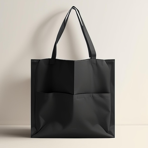 Photo tote bag mockup