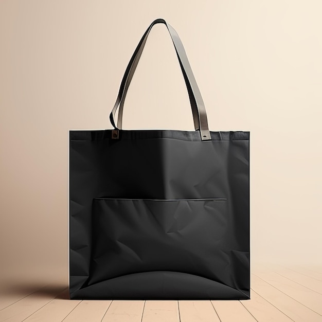 Foto mockup di tote bag