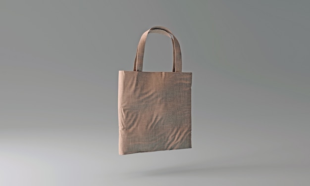 Foto tote canvas bag mockup