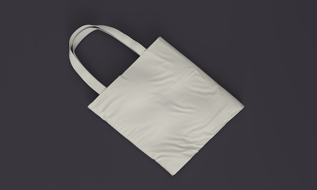 Foto tote canvas bag mockup