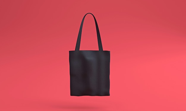 Мокап холщовой сумки Tote