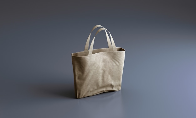 Tote canvas tas Mockup