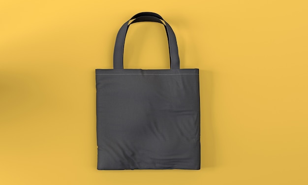 Tote canvas tas mockup