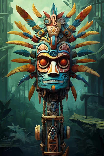 Photo totem