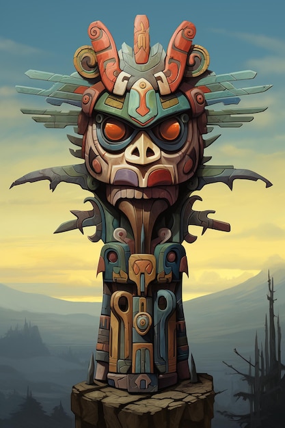 Premium AI Image | Totem