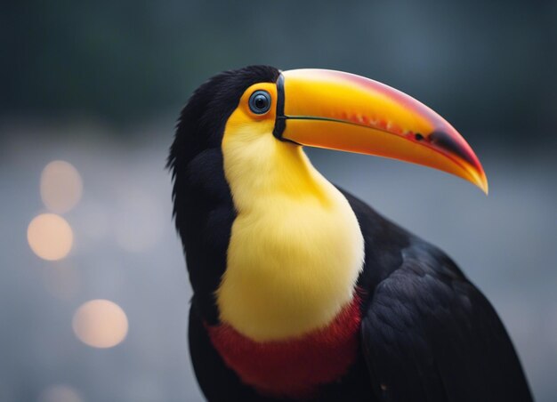 A toucan in forest