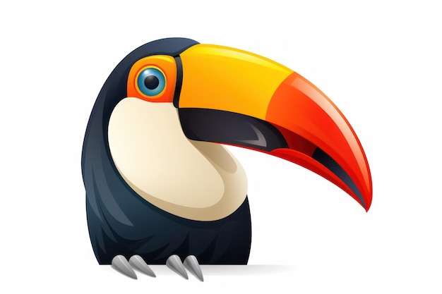 Photo toucan icon on white background ar 32 v 52 job id a45f8c924d8440d9b89134ccc7f43624