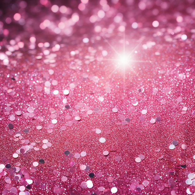 A Touch of Pink Magic Glitter Backgrounds