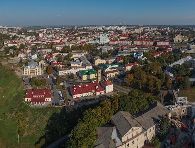 Tourist city of Grodno in Belarus