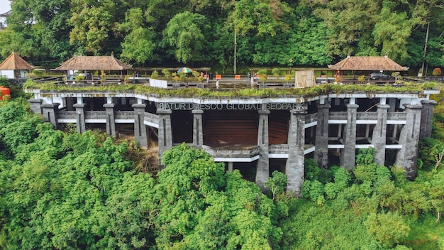 Kintamani Bali의 관광지 바투르 산(Mount Batur) 뷰 포인트 발리 인도네시아 2022년 2월 28일