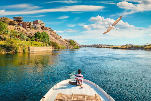 Tourist pleasure boat