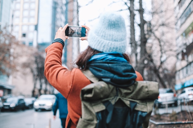 I turisti scattano foto