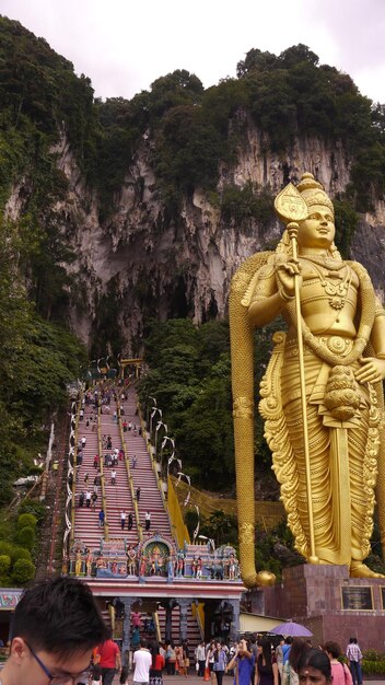 Photo tourists at temple