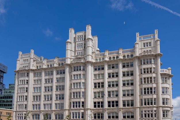 Tower building in Liverpool, England