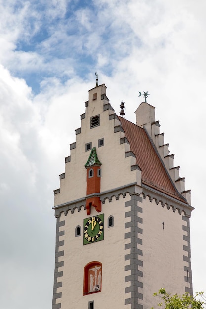 Tower of the city gate of Bad Waldsee Germany