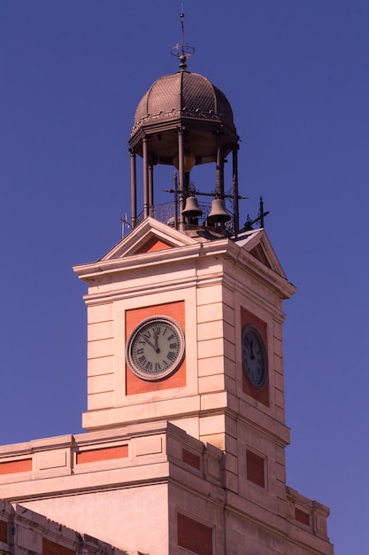 Tower of the clock at the