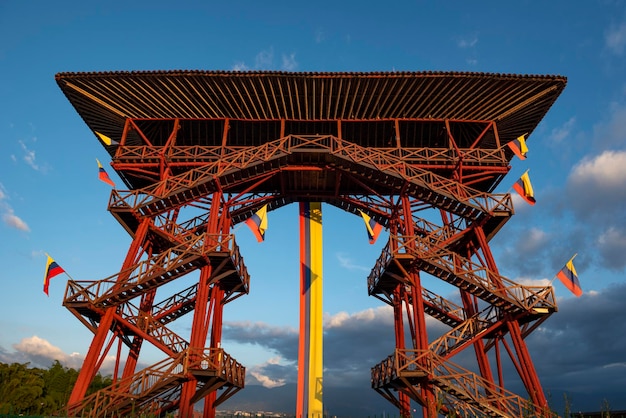 Tower Mirador National Coffee Park Черногория Киндио Армения Колумбия