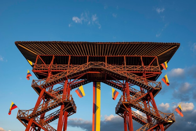 Tower Mirador National Coffee Park Черногория Киндио Армения Колумбия