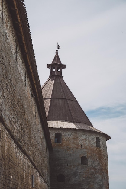 The tower of the Oreshek fortress in Russia