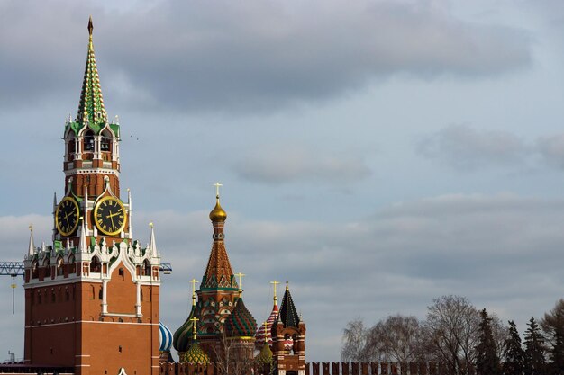 ロシアのクレムリンの塔