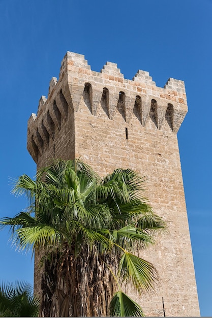 Tower in Valldemosa Mallorca Spain