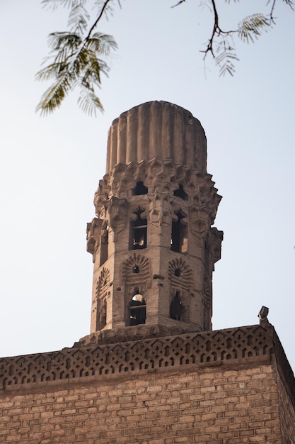 A tower with a clock on it