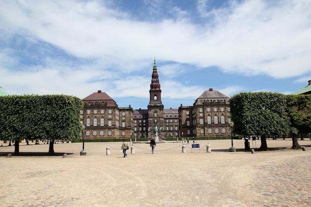 Town hall in Copenhagen city Denmark