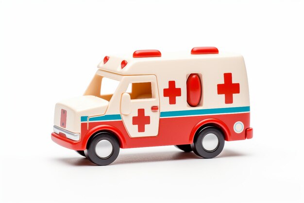 Photo toy ambulance response playtime emergencies