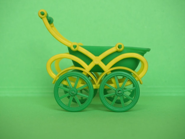 Toy baby pushchair