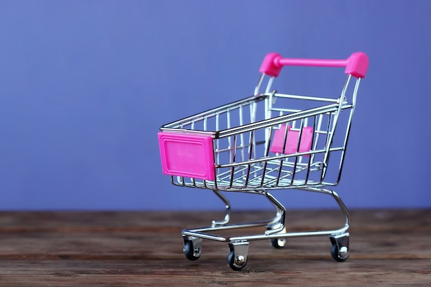 Toy mini handcart for supermarket 