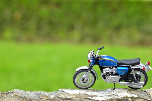 The toy motorcycle lover