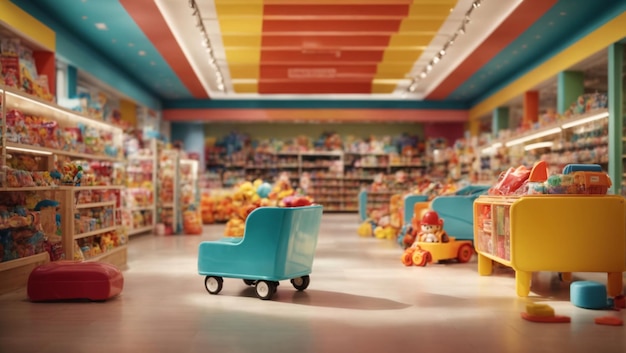 The Toy Store Interior Room Mockup