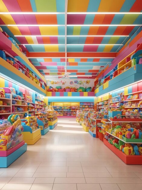 The Toy Store Interior Room Mockup