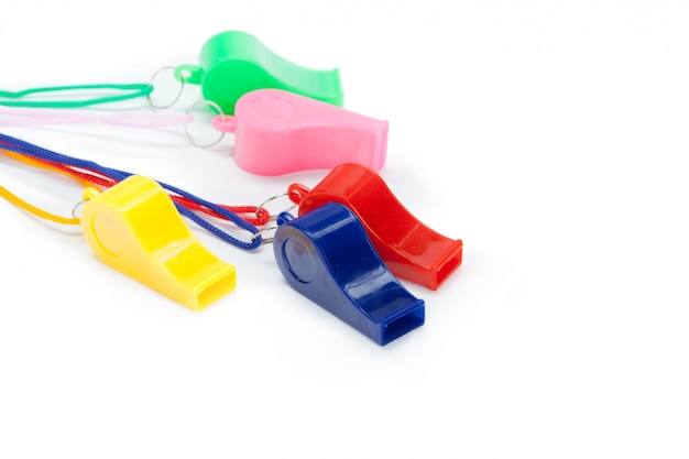 Toy Whistle Multi Colored