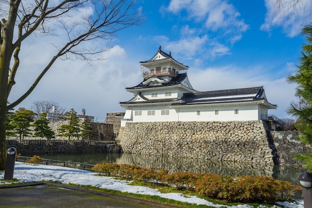 Toyama castle in Toyama city