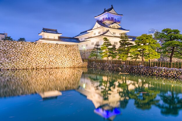 Foto toyama-kasteel japan