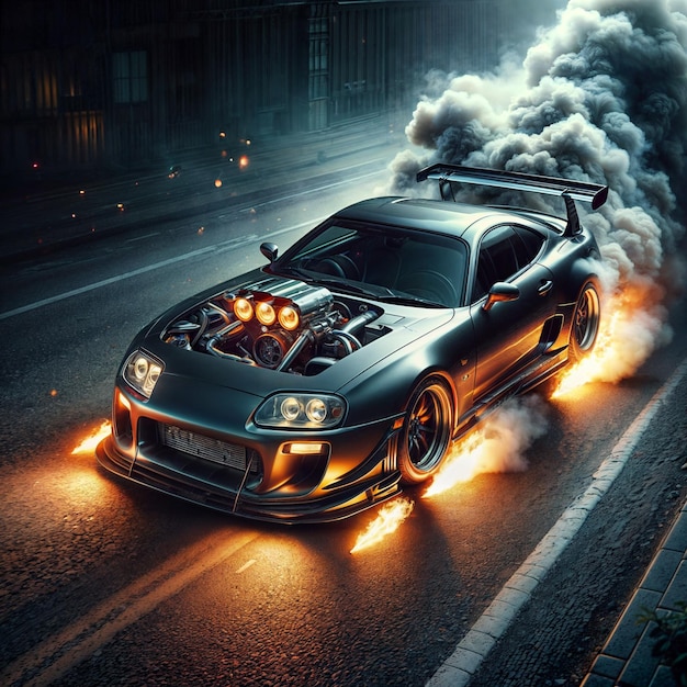 Фонные обои Toyota Supra HD