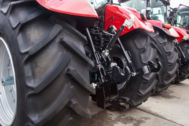 Tractor from behind