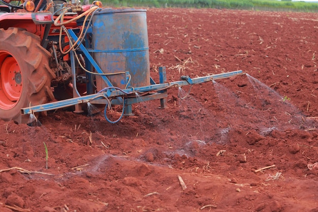 Tractor sprayer for agriculture