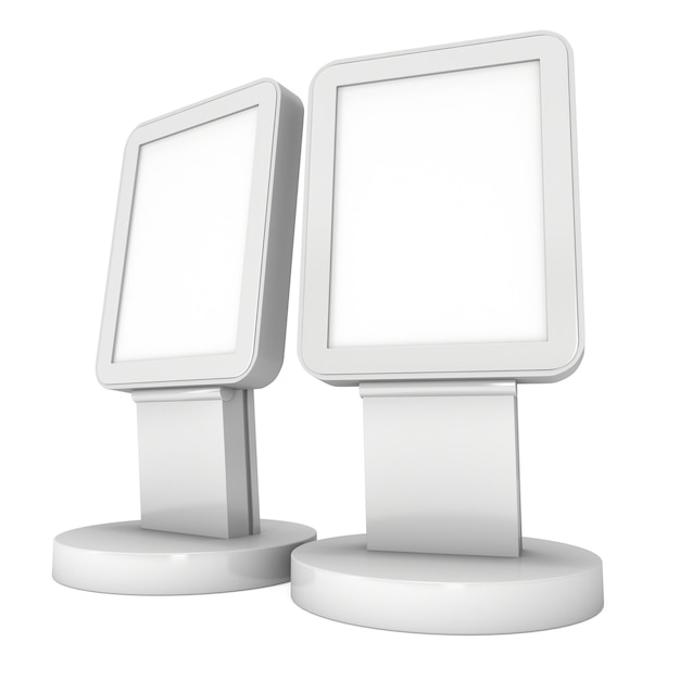 Trade show booth LCD screen stand