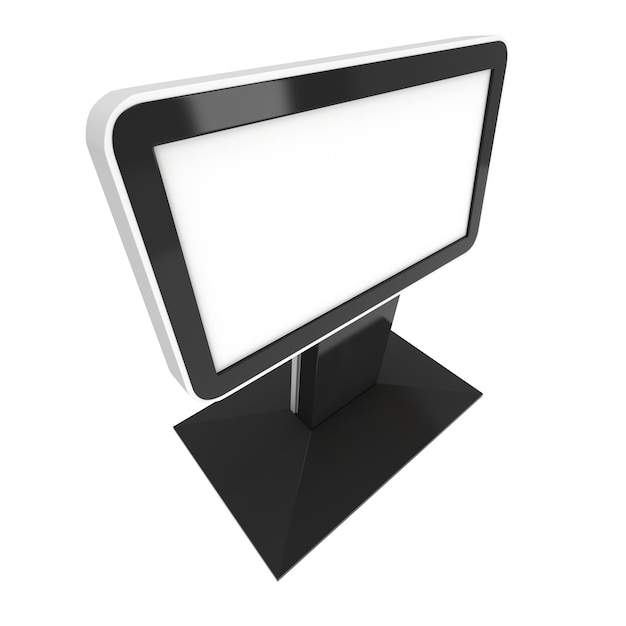 Trade show booth LCD screen stand