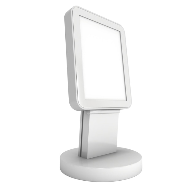 Trade show booth LCD screen stand