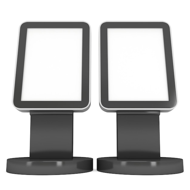 Trade show booth LCD screen stand